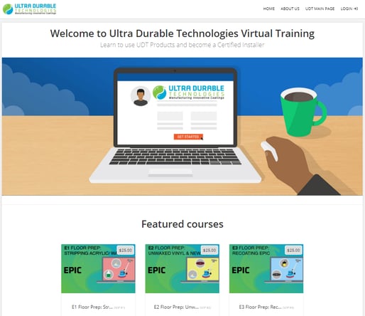 LMS Training Page